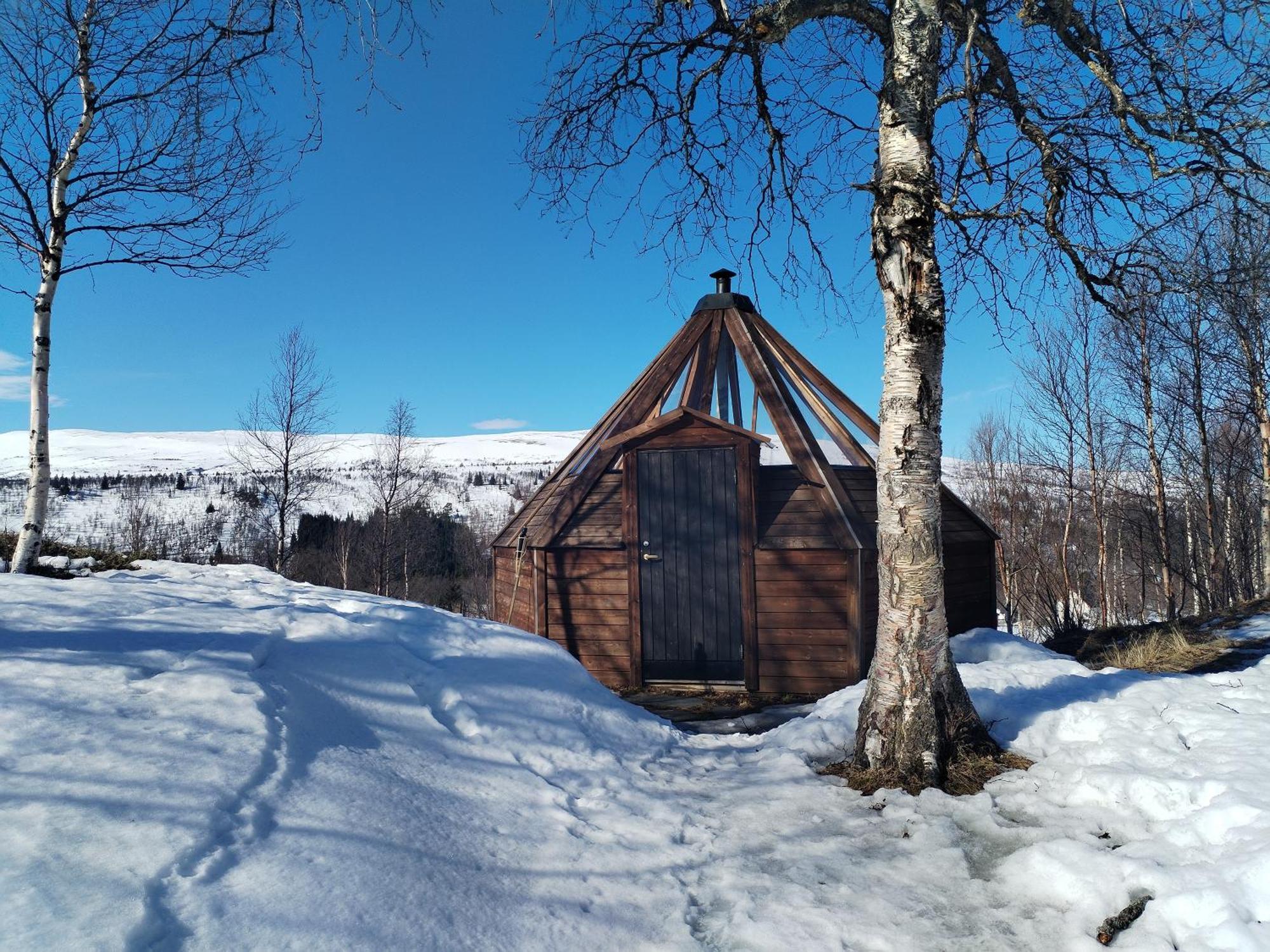Hessdalen Ufocamp Apartment Vårhus Exterior foto